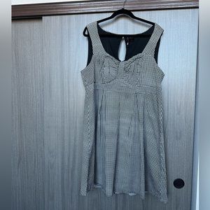 Torrid Black/white Gingham Retro Chic Pinup Dress Size 18